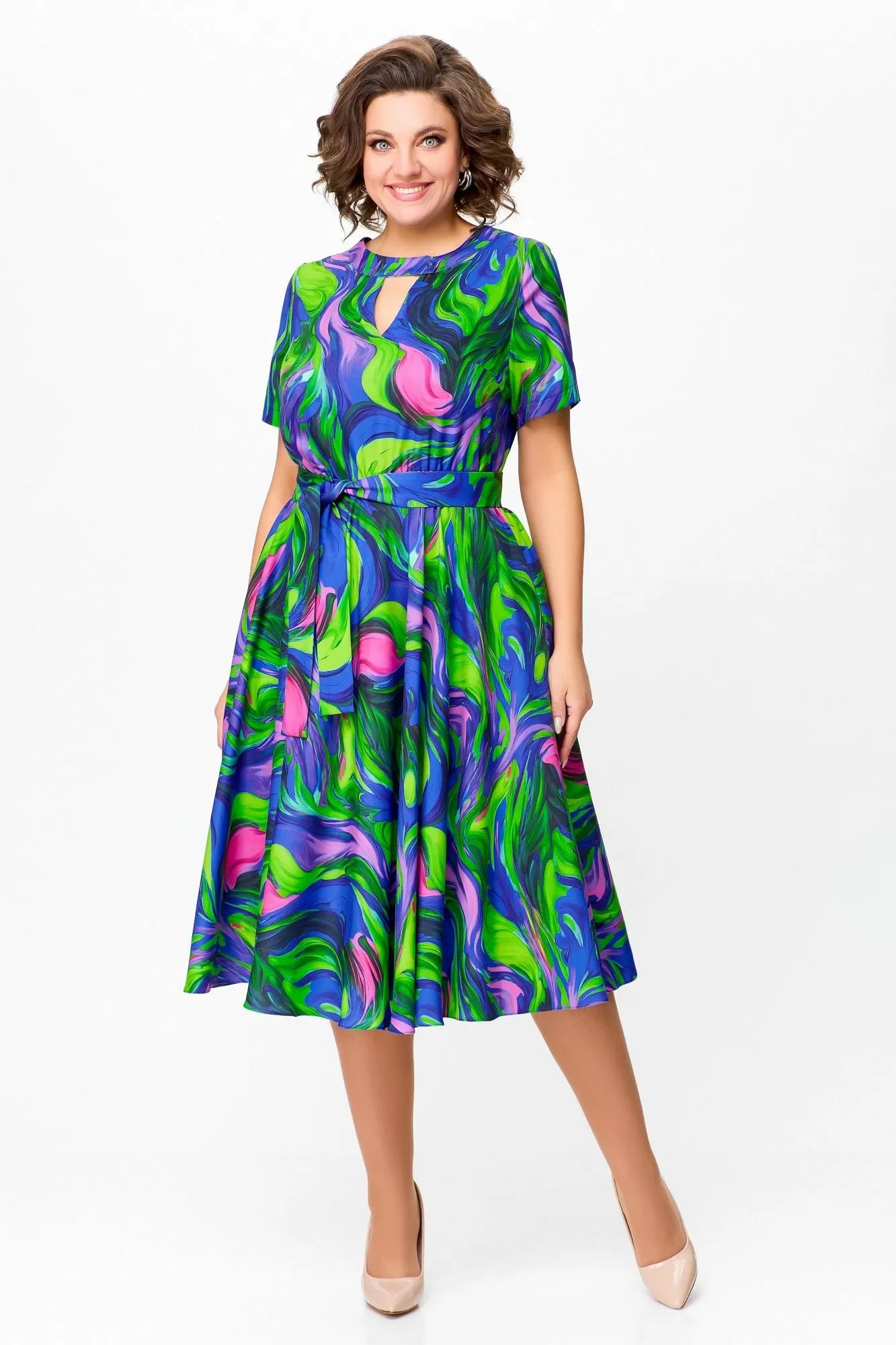 🔥[S-5XL] 2025 nova temperamentna zelena haljina, elegantan stil, svijetlo ljeto