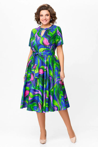🔥[S-5XL] 2025 nova temperamentna zelena haljina, elegantan stil, svijetlo ljeto