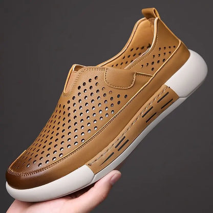 🏆【🔥Skvelá ponuka】【39 – 44】Pánske priedušné sandále s výrezmi👞