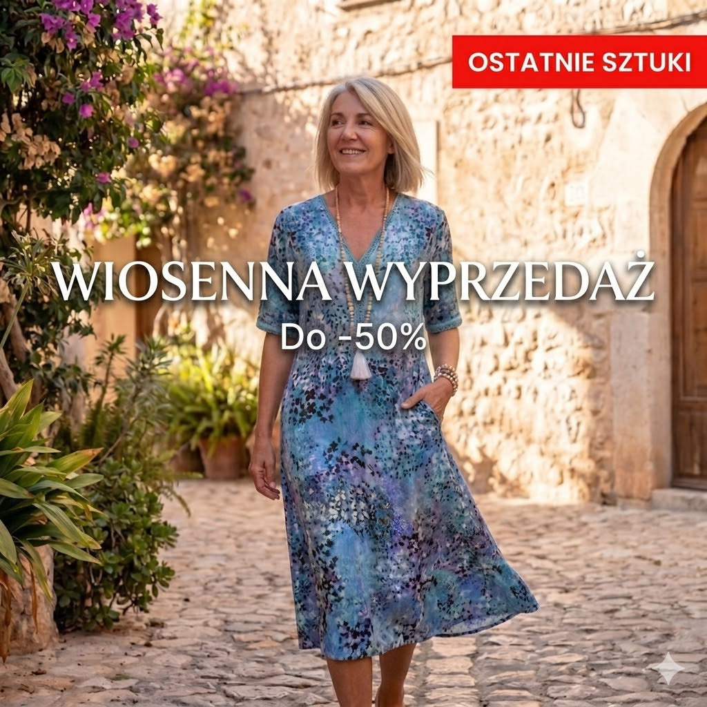 🔥【Zniżka ograniczona czasowo】【S-3XL】🔥Iris – Lekka i zwiewna sukienka o twarzowym kroju