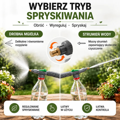 【Kup jeden, drugi otrzymasz gratis!】🌿 Ręczny opryskiwacz ciśnieniowy z lancą – wielofunkcyjny: do podlewania i sprzątania 💦