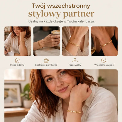 📢📢 Oferta ograniczona czasowo – 50% taniej! ⏰ Elegancka damska bransoletka w stylu kubańskim: zachwycający urok, klasyczny design i wygoda noszenia 💝