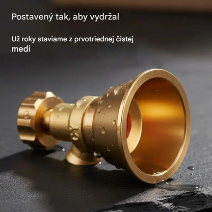 💦Nastaviteľná mosadzná zavlažovacia tryska pre poľnohospodársky postrekovač 🌾