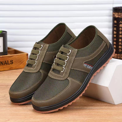 【Rozmiary 38–44】 🔥 Męskie sneakersy – nowe, przewiewne buty w stylu casual. Wygodne i uniwersalne, sprawdzą się zarówno w pracy, jak i na co dzień.