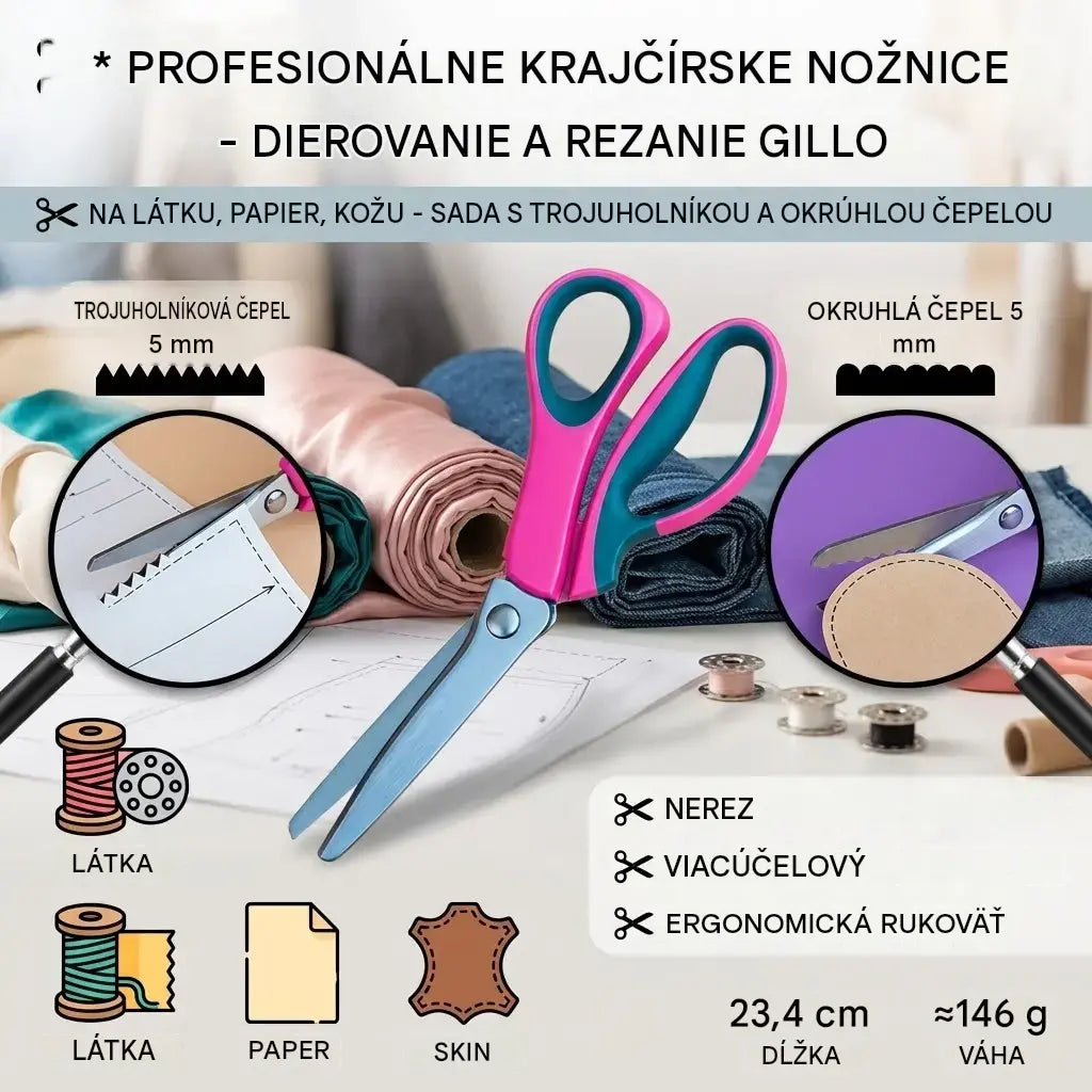 ✂️🧵Višenamjenske škare za rukotvorine, lako stvarajte prekrasnu čipku!