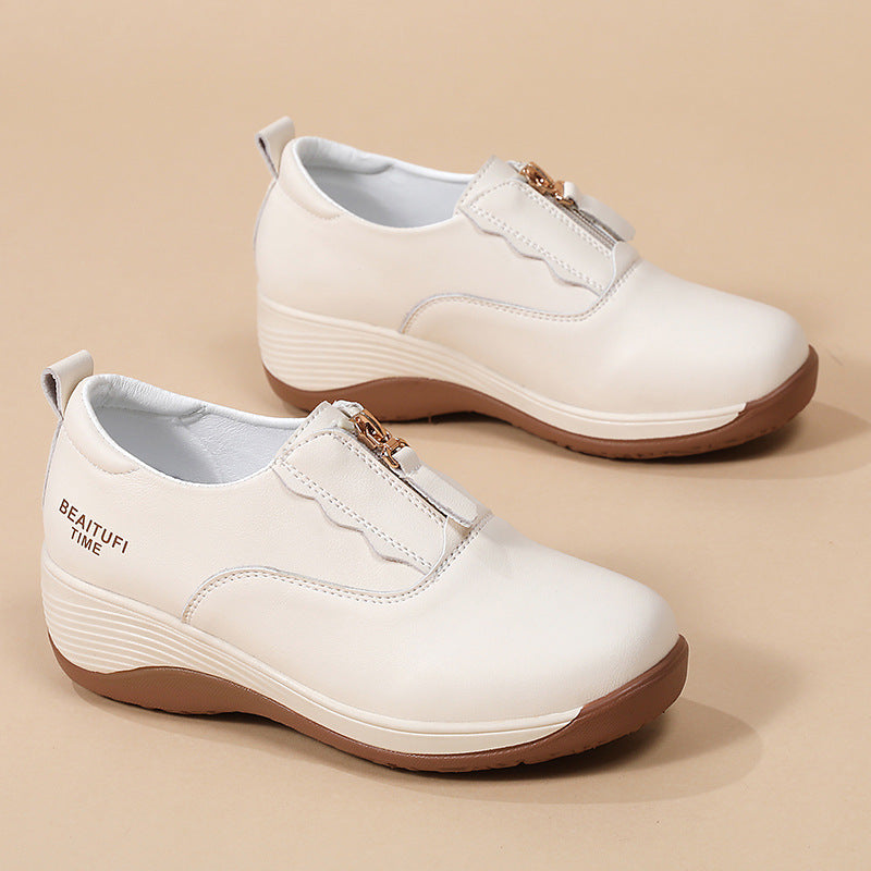 💖👞【Veľkosti 35-40】Dámske ležérne topánky z mäkkej prírodnej teľacej kože