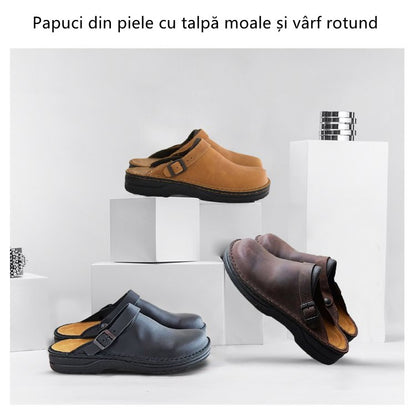【kupite jedan, jedan dobijete besplatno】✨[39-48] 😎Kožne papuče s mekim potplatom