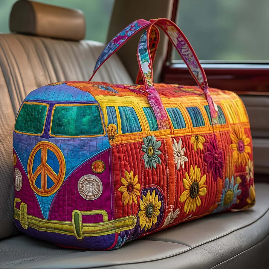 Hippie Van podstavljena putna torba