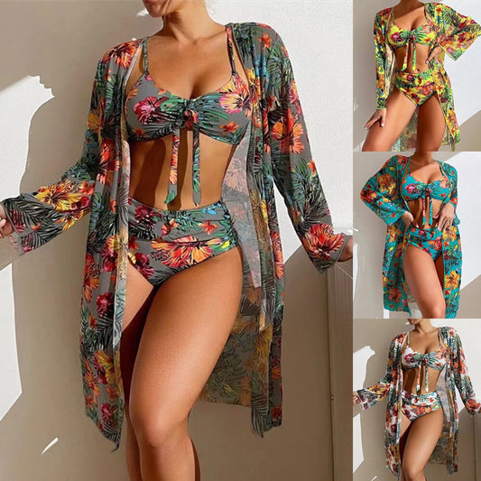 🔥☀️Najpopularniji kupaći kostim u Hrvatskoj👙【S-2XL】Modni kupaći kostim za žene 2025.【Set od 3 dijela】