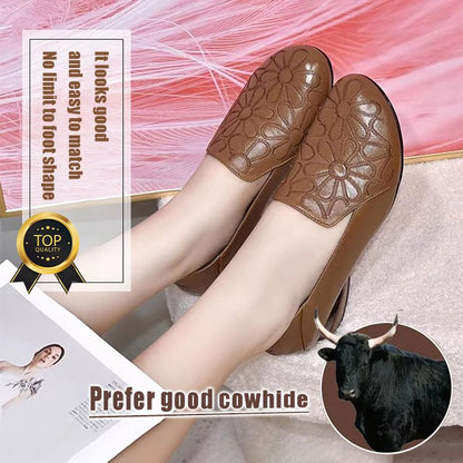 (35-40) Nowoczesne buty damskie wykonane z prawdziwej skóry, lekkie, antypoślizgowe