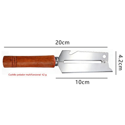 💥Kup 2, a 2 dostaniesz gratis💥🔪Wielofunkcyjna obieraczka ze stali nierdzewnej🧅