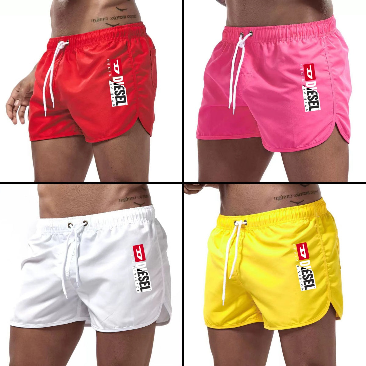 😍Kup 1, a drugi dostaniesz gratis😍【S-3XL】👖2026Nowe męskie modne, wielokolorowe, letnie sportowe spodenki plażowe
