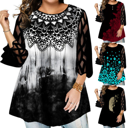 🔥🔥【50% zniżki】😍【L-6XL】✨Nowa damska koszulka z bawełny i lnu