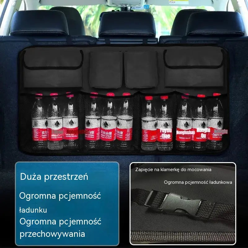 ⏳Oferta ograniczona czasowo⏰Torba z organizerem do zawieszenia w bagażniku samochodu – duża pojemność, oszczędność miejsca i trwała tkanina Oxford🚗