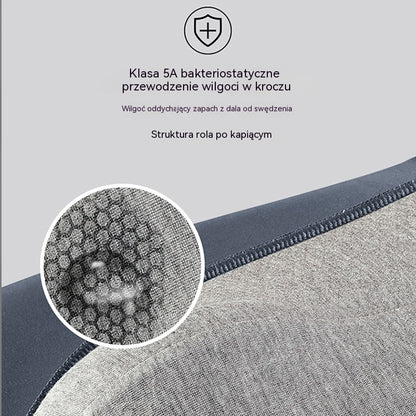 🔥【6 piezas】🩲Ropa interior de seda helada de algodón antibacteriano para hombre