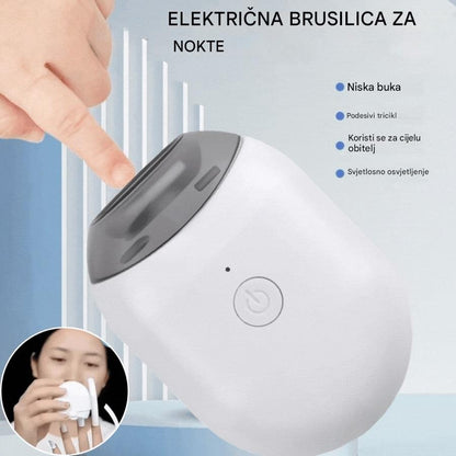 💅 Kupite 1, dobijte 1 gratis! ✨ Automatska turpija za nokte (2 komad) za sigurnu i nježnu njegu noktiju 👶🔧