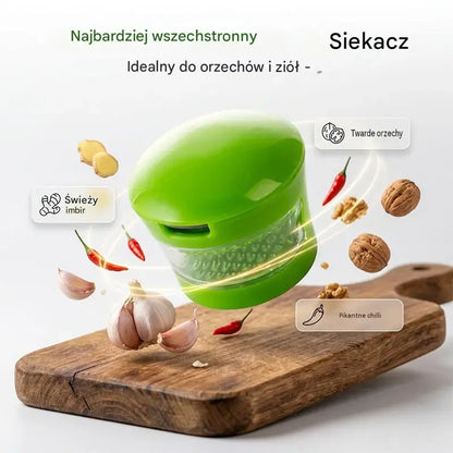 🧄 Wielofunkcyjna mini-siekaczka do czosnku – oferta za pół ceny 🔥
