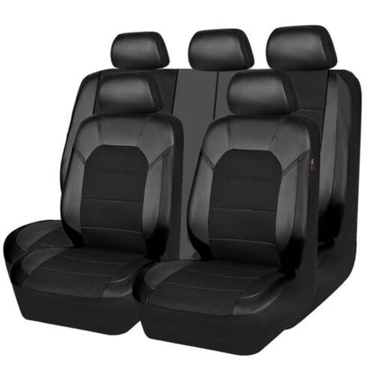 🔥Gran oferta🔥【Compra uno y llévate otro gratis】🚗Funda universal de cuero suave para asiento de coche de cuero empalmado🚗