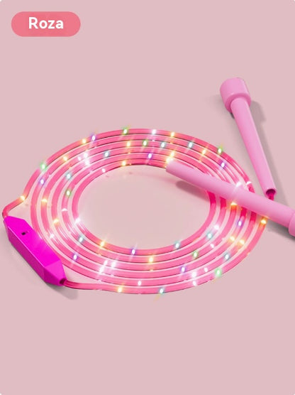 🏃【Kupite 2, dobijte 2 gratis】🌈 LED svjetleće uže za preskakanje za djecu