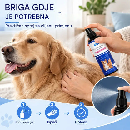 ✨🐕 Proizvodi za njegu kože kućnih ljubimaca pomažu u pomlađivanju krzna, ublažavanju svrbeža i njezi kože.