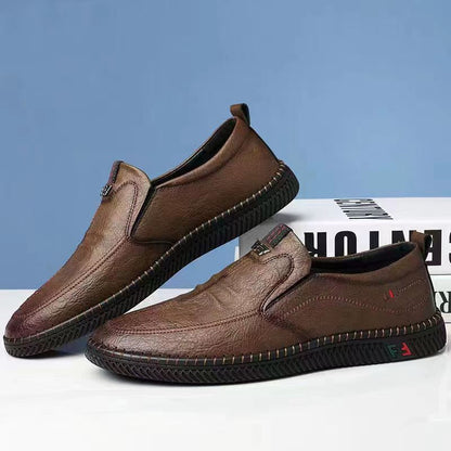 Nowe buty męskie z miękkiej skóry z 2026 r. | Oddychające i wygodne | Łatwe do chodzenia
