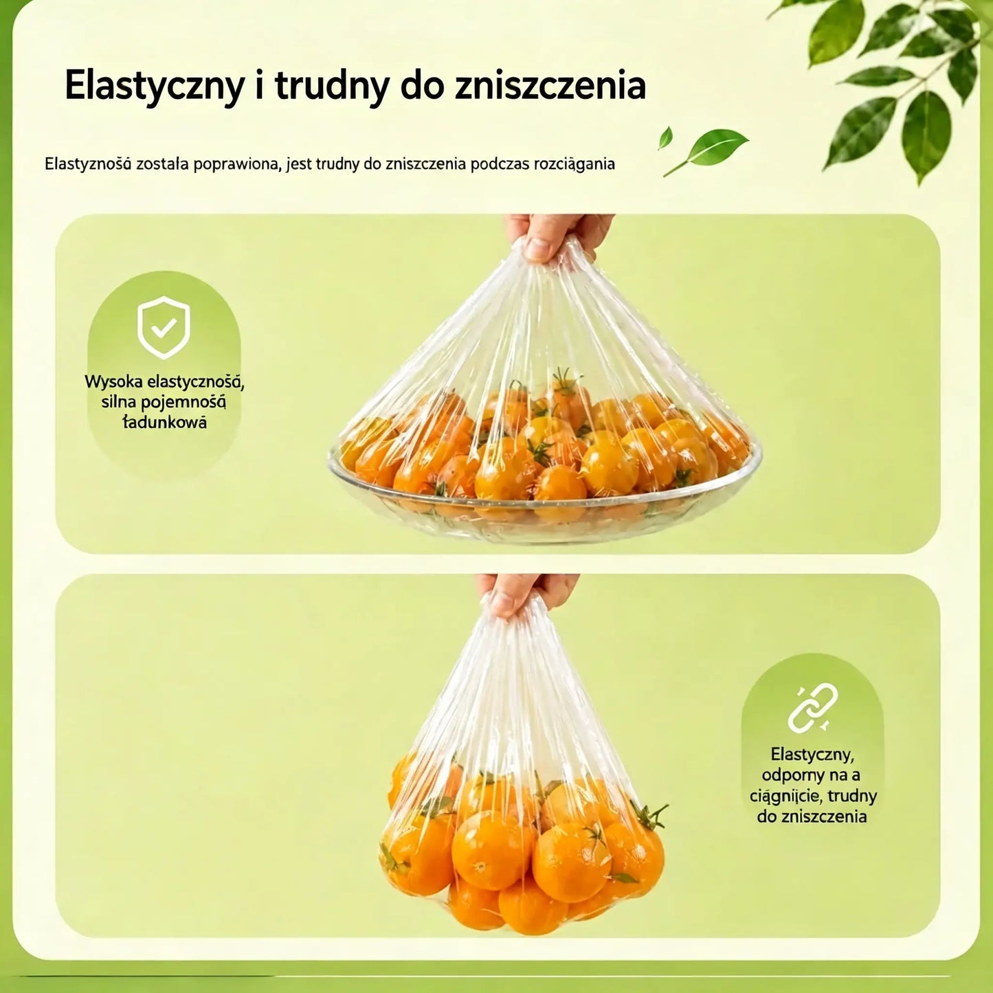 ⏳50% zniżki🔥【300 sztuk】🎉Im więcej kupisz, tym więcej zaoszczędzisz🎁Jednorazowe elastyczne pokrywki do żywności, odpowiednie do misek i talerzy