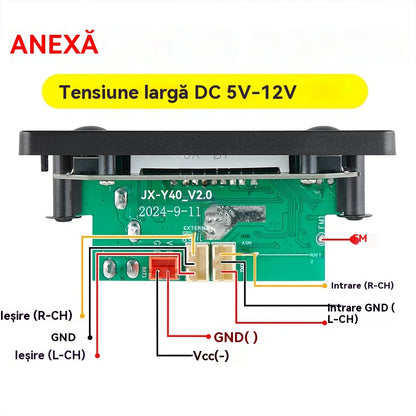 ✨💥【Compra 1 y llévate 1 gratis】 🎵 Amplificador de altavoz Bluetooth y DAC con control remoto inalámbrico, conexión USB y grabación 🎙️