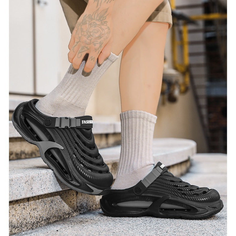👟50% POPUSTA🌬️Muške 2-u-1 višenamjenske sandale: Debeli EVA potplat, neklizajuće, izuzetno lagane i prozračne🏃‍♂️