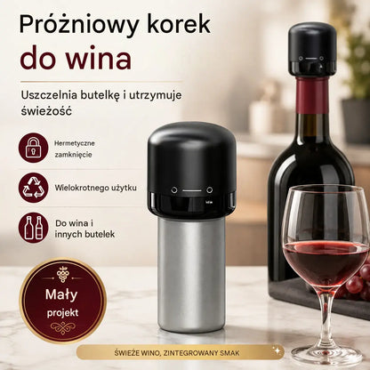 4 sztuka 99zł  ⏰🔥Oferta ograniczona czasowo! 🍾Zatyczki próżniowe do butelek wina🥳🍴