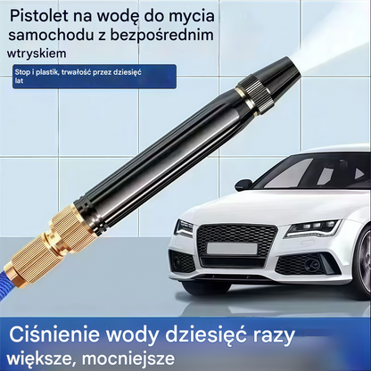 🚿 🔥Ostatni dzień oferty specjalnej! 🔥💧 Pistolet na wodę wysokociśnieniowy: do mycia samochodu, prac ogrodniczych, 10 razy większe ciśnienie, wiele funkcji ⚡