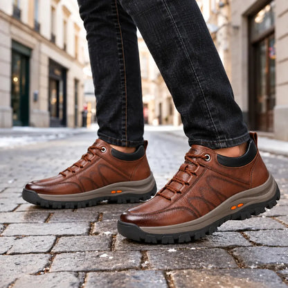 Éxito de ventas: Nuevos zapatos de piel para hombre para el invierno de 2026 — Comodidad absoluta