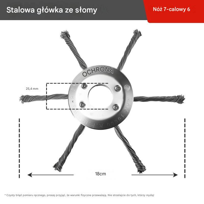 🧰🔥Ostatnia specjalna oferta【Kup 1, otrzymaj 1 gratis】2 sztuki za 99 zł — średnia cena: 49.5 zł za sztukę】🔥Przyrząd do usuwania chwastów z drutu stalowego