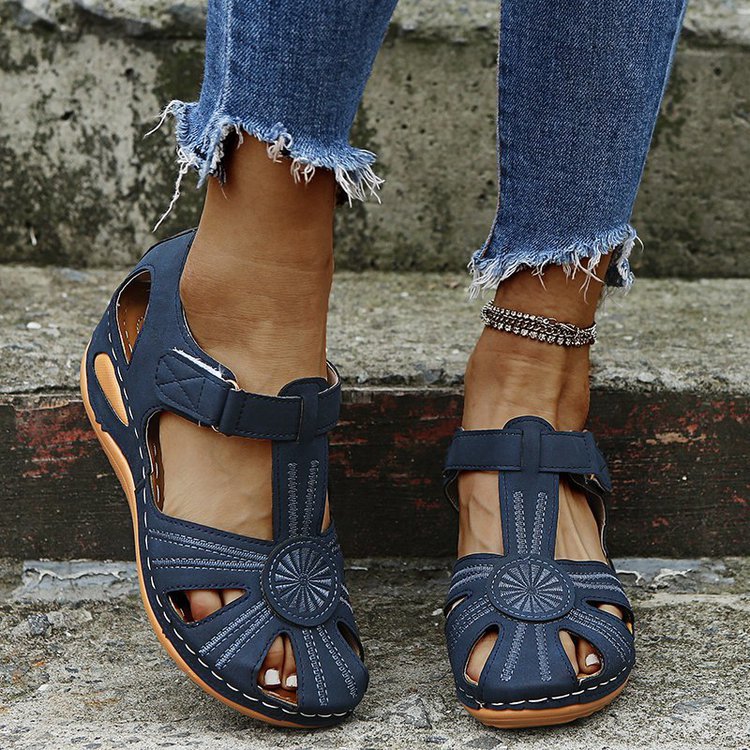 ✨🩰【Oferta de temporada】【35-43】Sandalias romanas para mujer - Piel suave y cómoda, pago contra entrega