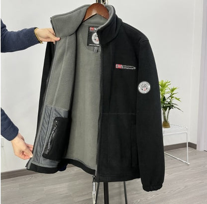 🔥【Плащане при доставка】（S-3XL）🔥Мъжко термопамучно палто Ежедневно двулицево вълнено палто