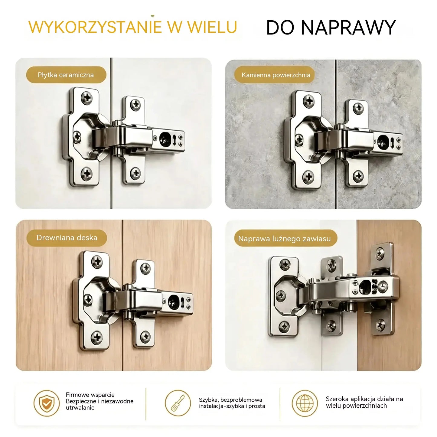 🛠️【100 par】🔩 Zestaw samowiercących kotew do płyt gipsowo-kartonowych ze śrubami 🧱 – łatwe w montażu akcesoria do montażu na ścianie