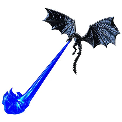 🐉🔥 3D LED svjetlo zmaja koji bljuje vatru | Dekoracija svjetleće police za knjige u fantastičnom stilu