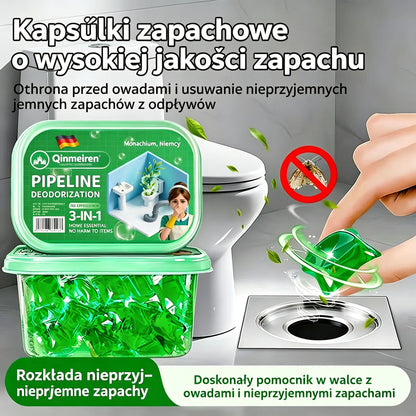 3 pudełka za jedyne 109 zł – 🔥🎉 Gorąco! 30 000 osób już kupiło 🎉. Kapsułki z bioenzymami do usuwania nieprzyjemnych zapachów z kanalizacji.