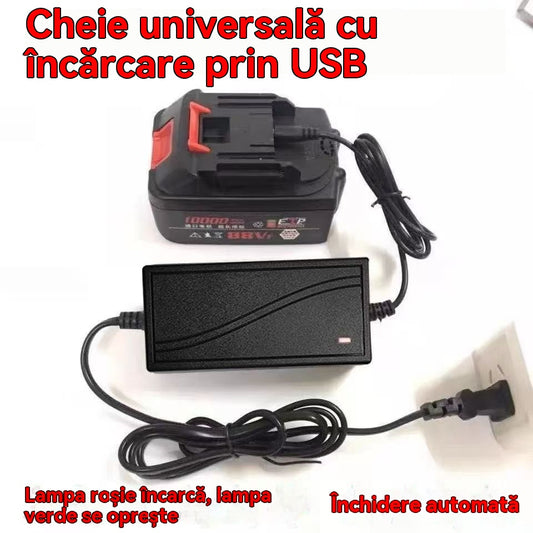⏰Últimos 3 días, oferta por tiempo limitado✅【12-98V】Cargador de corriente universal⚡Luz roja para cargar, luz verde para detener