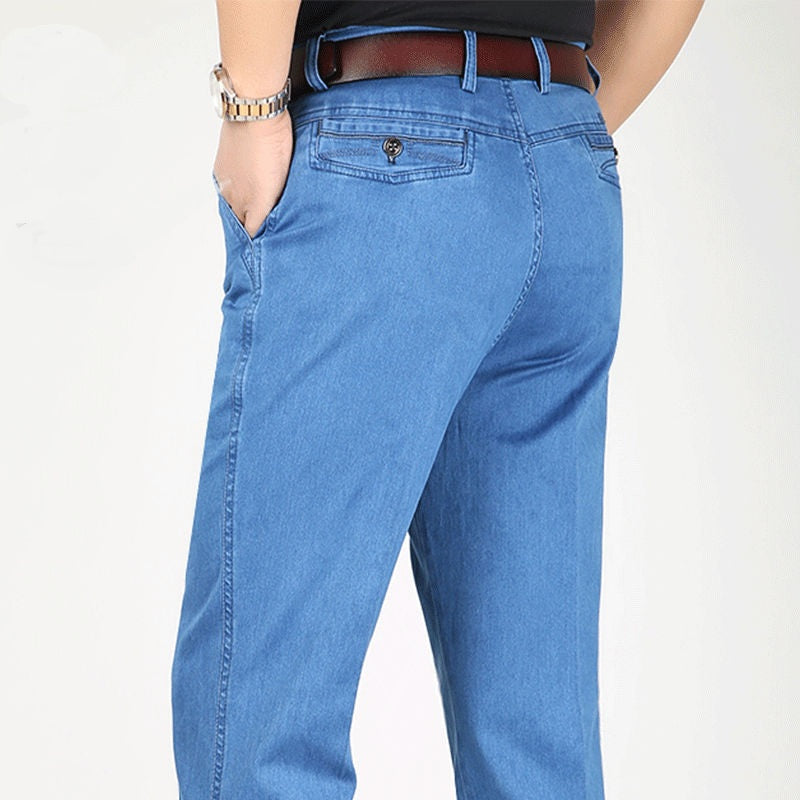 👖【50% OFF】👖 2026 г. Нови мъжки дънки с висока талия голям размер