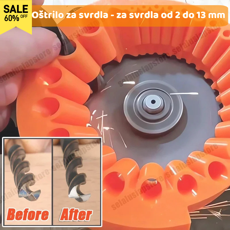 💥⚡【Kupite 1 i dobijete 1 besplatno】Oštrilo za svrdla ， za svrdla od 2 do 13 mm