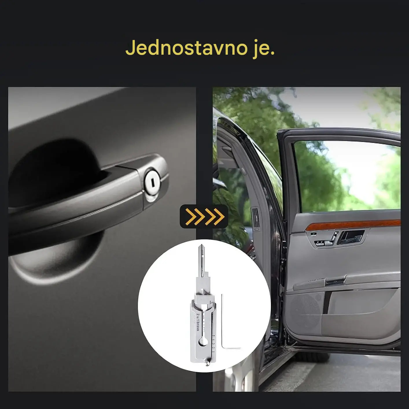 🔐Posebna rasprodaja ovog tjedna🔑 - 49% popusta🔥Dekoder ključeva od nehrđajućeg čelika