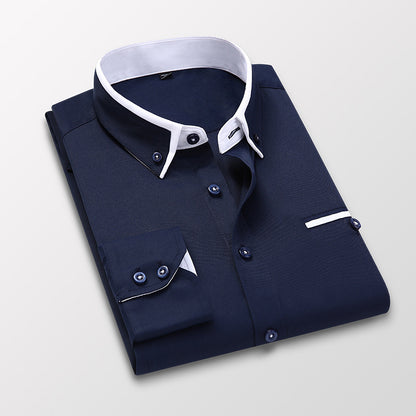 🏆 Gorąca sprzedaż 🔥 【M-5XL】 🔥👔 Wysokiej jakości i wygodna męska koszula biznesowa z długim rękawem