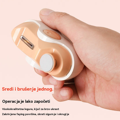 ✂️【Vruća prodaja】💅 【Nadograđena verzija】Višenamjenska električna turpija za nokte sa zaštitom od uklještenja, električne škare za nokte