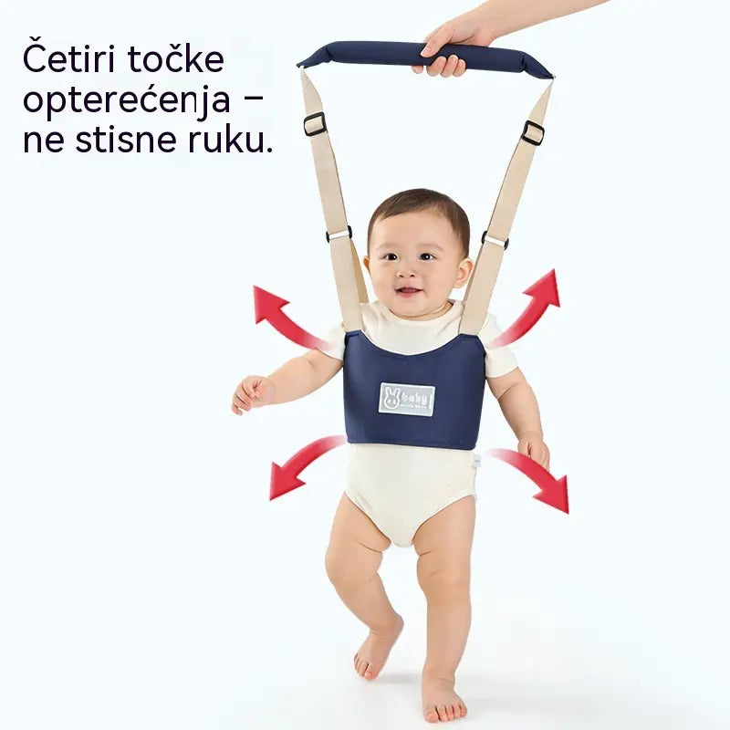 Dječji 2-u-1 planinarski pojas - prozračan, ergonomski i sa zaštitom od pada 👶🚼