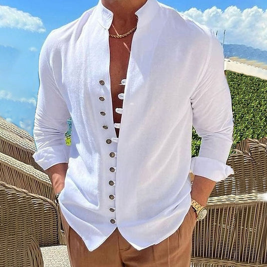[💥🔥Bestsellerowa koszula💥] Casualowa koszula męska zapinana na guziki, ✅casual business, ✅czysta bawełna