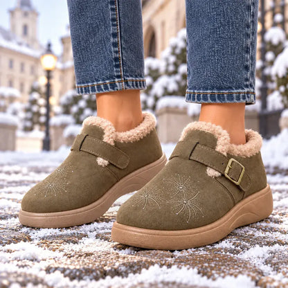 ✨【Veľkosti 36 – 41】Nová, plne uzavretá obuv v štýle Birkenstock na zimnú sezónu 2026 – teplá a pohodlná obuv na voľný čas s flísovou podšívkou.