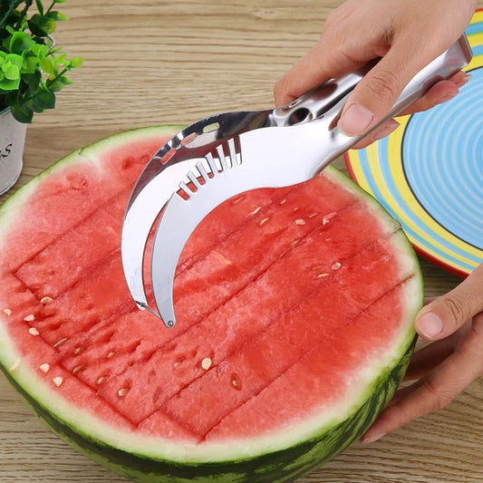 🍉【Kup 1, a 1 dostaniesz gratis】🍉Narzędzie do krojenia arbuza - nóż do owoców arbuza ze stali nierdzewnej