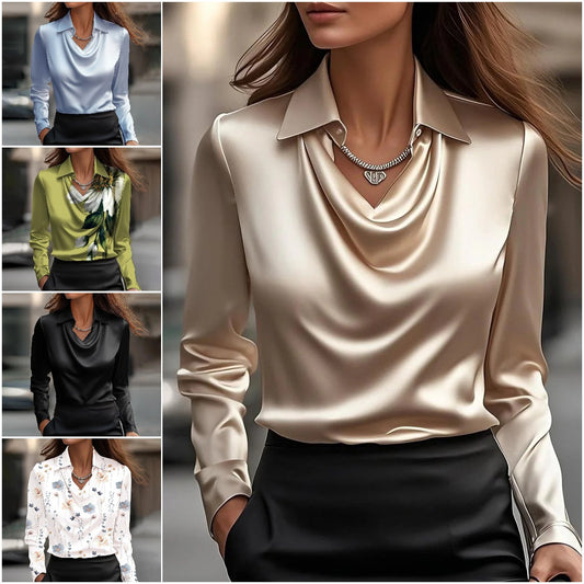 🔥🍂Nowości na jesień i zimę, świetna wartość na rynku🍁【S-3XL】🌷Nowa prosta i elegancka koszula damska