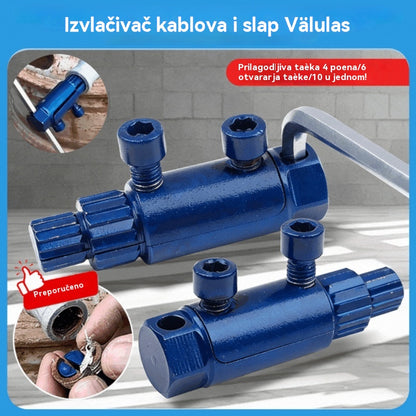 🧰⚒Alat za izvlačenje puknutih navoja za kutne navojne svrdla, univerzalne navojne svrdla