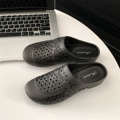 【36-41】ženske casual modne ravne polu papuče